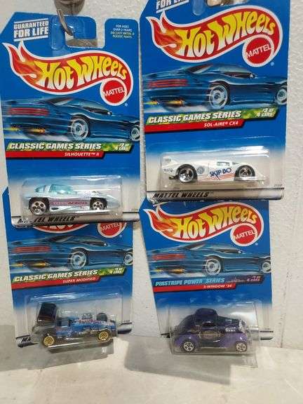 1990s Hot Wheels #953, 981, 982, 983