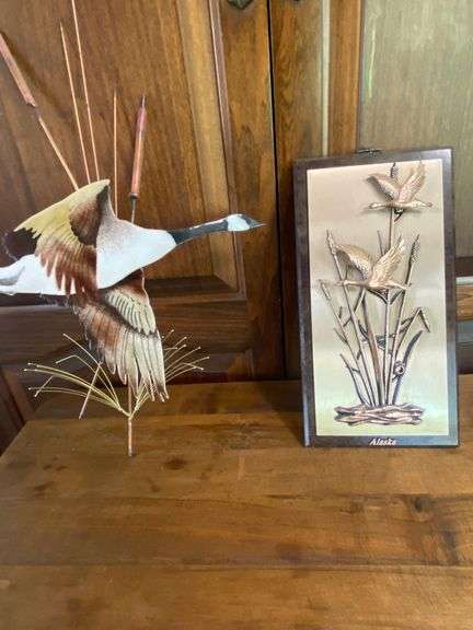 Goose Wall Art and Alaska Plaque