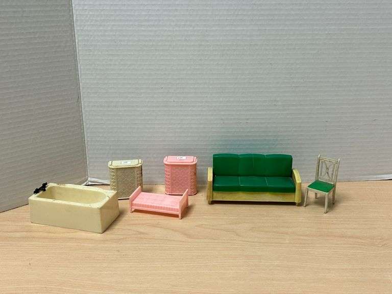 Vintage Plastic Dollhouse Furniture – Renwal, Ideal & Marx