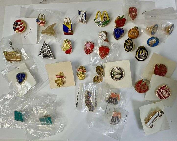 McDonald's Pins from Around the U.S.