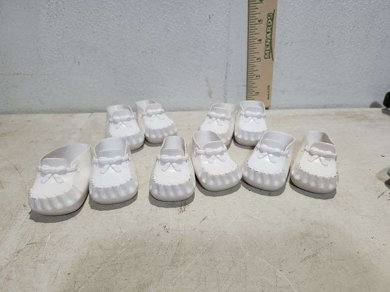 5 Pairs 3'' Rubber Doll Shoes