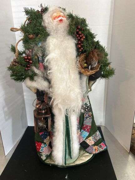 Handmade Signed Santa