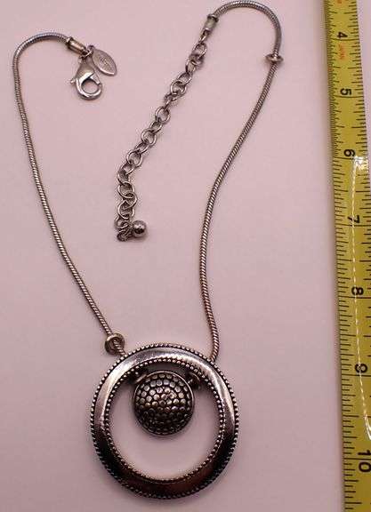 16-18" Chicos Silver tone Fashion Necklace