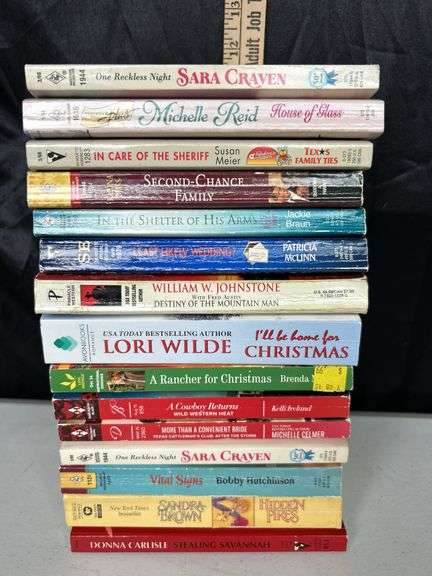 15 Assorted Paperback Novels/Books