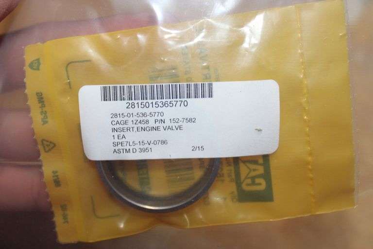 Caterpillar Insert Valve