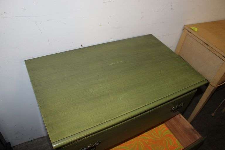 Green Chest of Drawers
