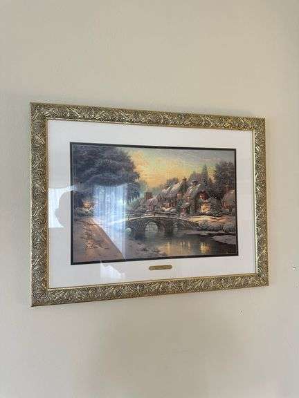 Framed Thomas Kinkade
