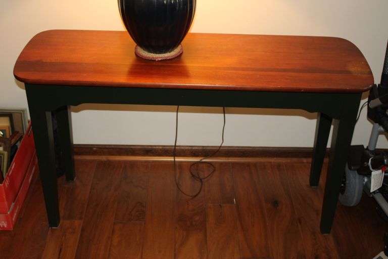 Two-Tone Console Table