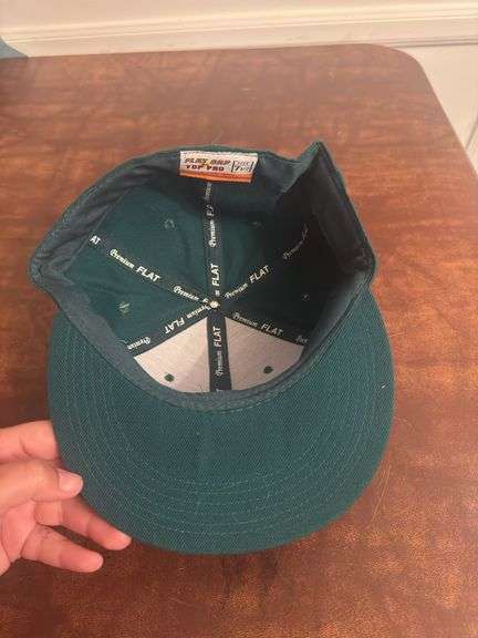 Cleveland Indians SnapBack Hat Size 7 1/2 Green