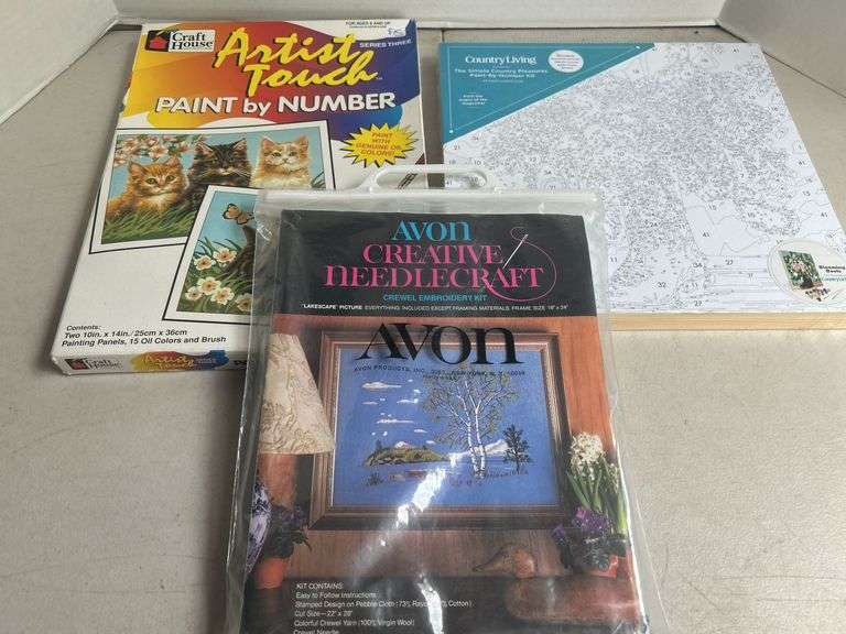 Paint-By-Numbers & Crewel Kit