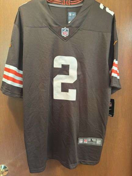 Browns Nike On Field NFL #2 Cooper Jersey NEW WITH TAGES Size L