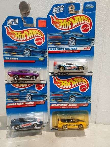 1990s Hot Wheels #743, 744, 787, 911