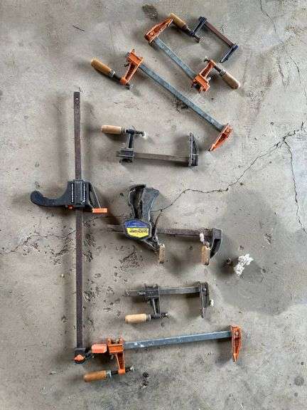 Metal and Wood Handle Clamps