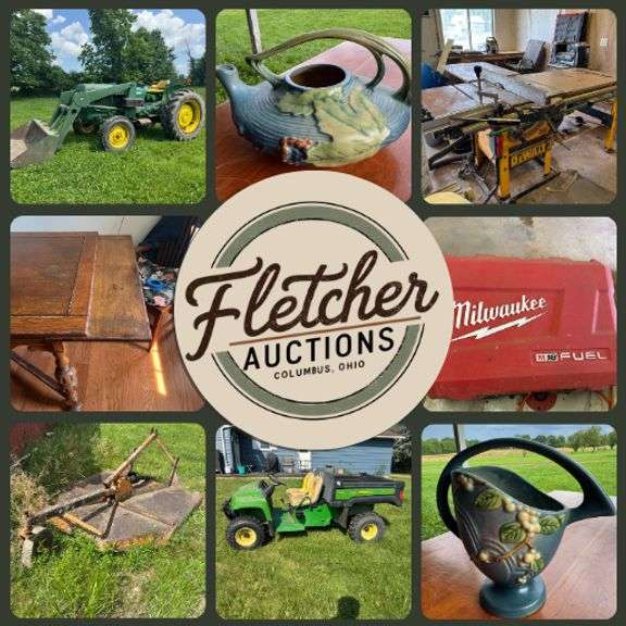 π Big Iron & Artful Clay β John Deere Tractor β’ Roseville Pottery β’ Pro Tools & More | Plain City, OH