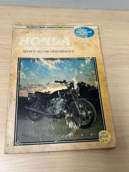 Honda Motorcycle Manual
