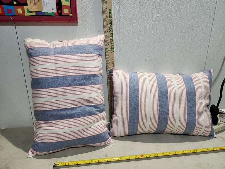 2 Throw Pillows 18'' X 12''
