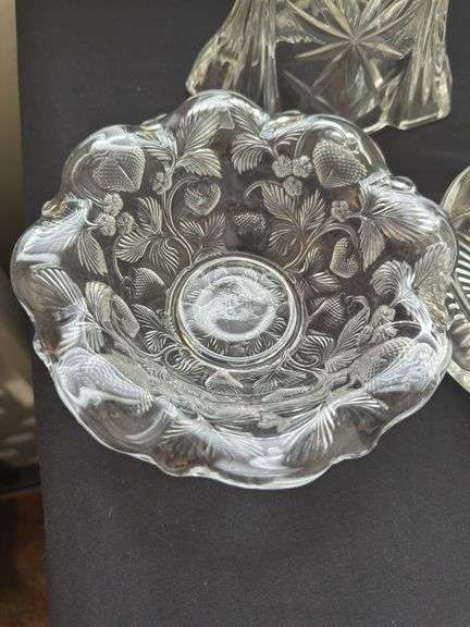 Vintage Crystal Glass (3 pieces)