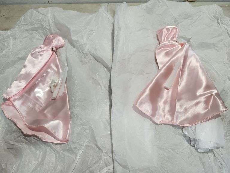 3-12-2020 Reproduction Of Enchanted Evening Doll Dresses,1 Pair Of Shoes, & 1 Pair Of Gloves
