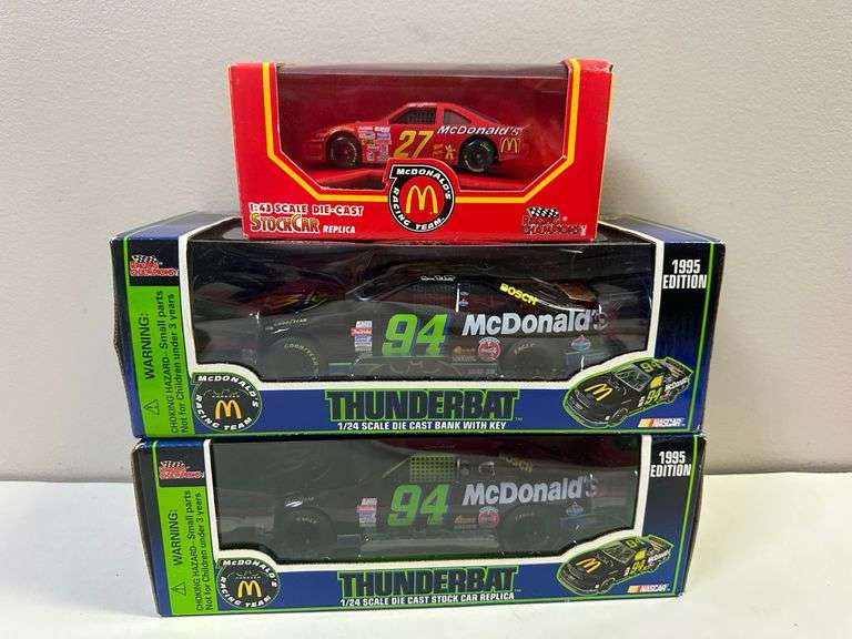 A Trio from McDonald's Racing Team - Auction Ohio