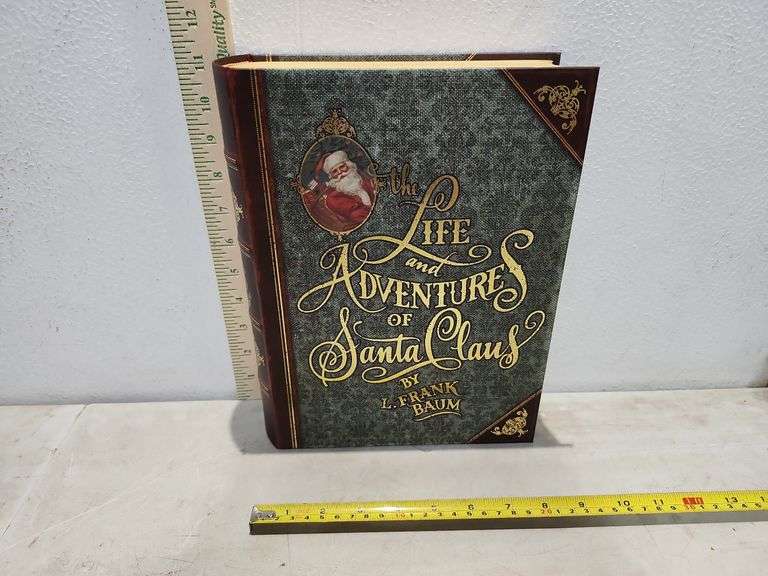 The Life And Adventures Of Santa Claus Hideaway Book Box/Gift Box 11'' X 8.5'' X 2.75''