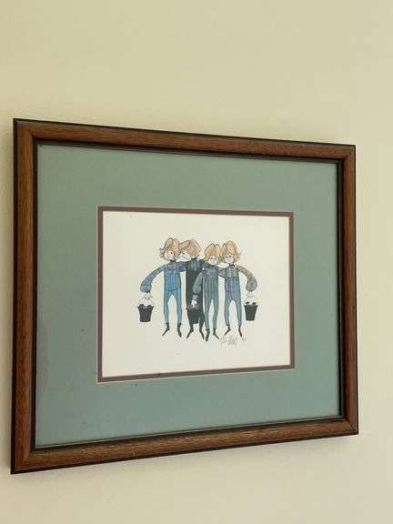 P. Buckley Moss Lithograph