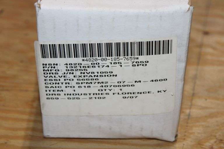 DRS Industries Expansion Valve