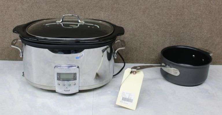 All-Clad Slow Cooker Model SC01 with Nonstick Saucepan
