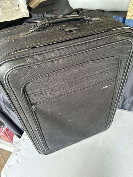 Large Black Suitcase