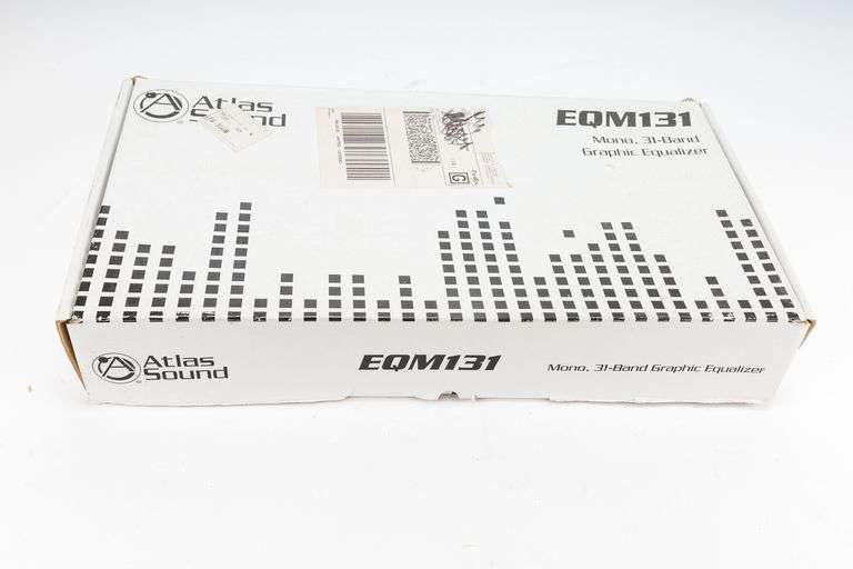 Atlas Sound 31-Band Graphic Equalizer- EQM131