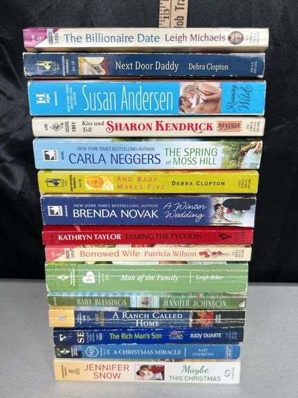 15 Assorted Paperback Novels/Books