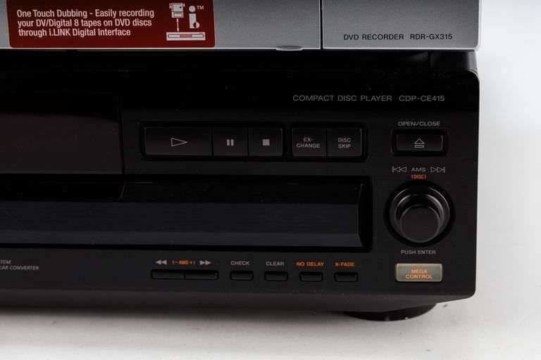 SONY CD Player  and DVD Player/Recorder