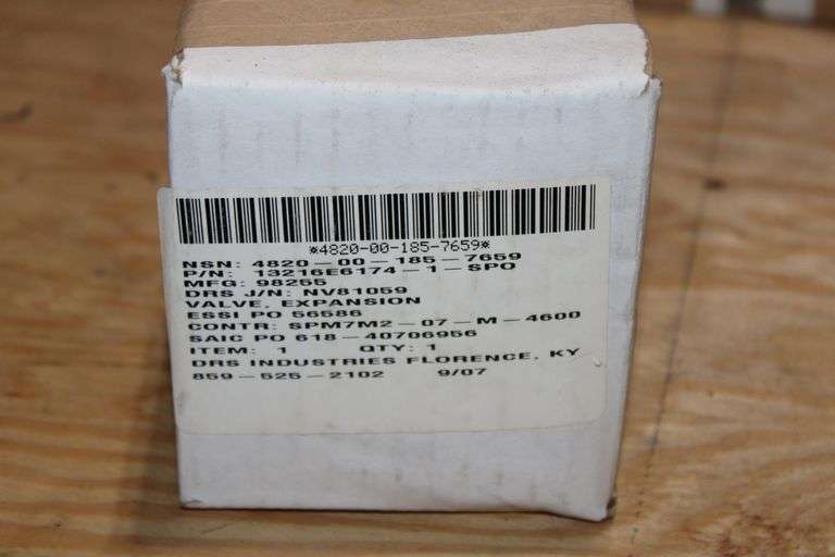 DRS Industries Expansion Valve
