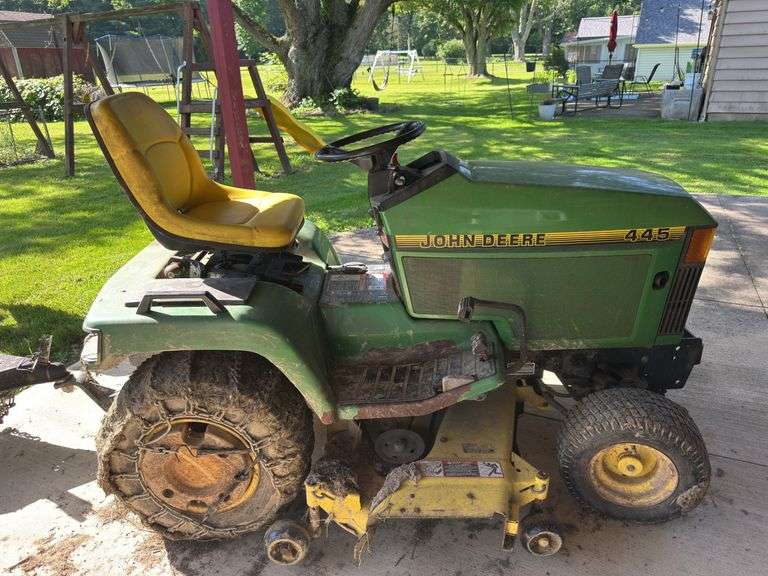 John Deere 445 Water Cooled 54” Deck - 1,250 hrs.