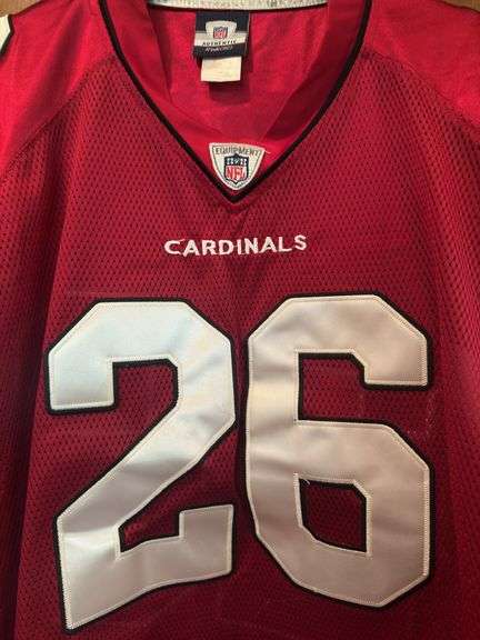 Cardinals Reebok NFL #26 Wells Jersey Size 54