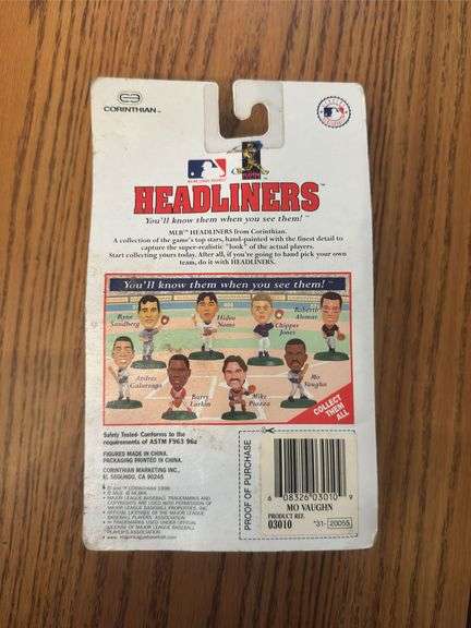 Headliners Red Sox Mo Vaughn