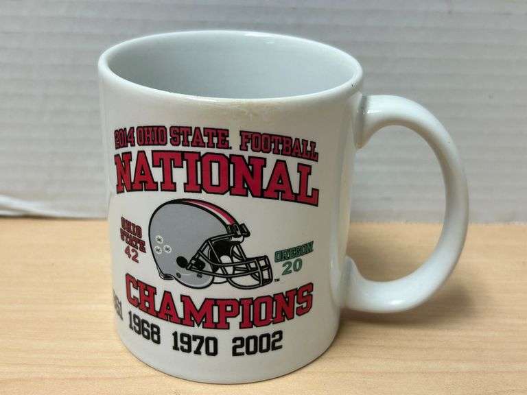 Ohio State Football 2014 National Champions Mug – Extra Yard for Teachers