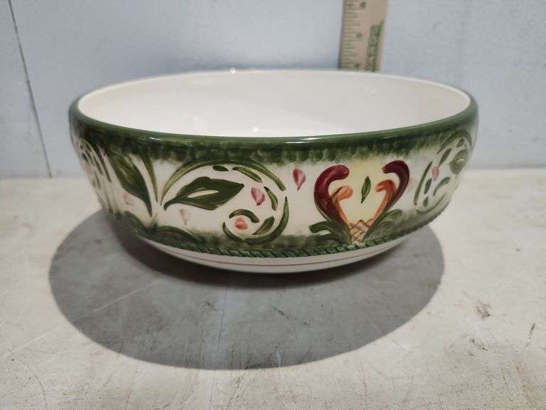 Fitz And Floyd Giardina FF Bowl 10" X 4"