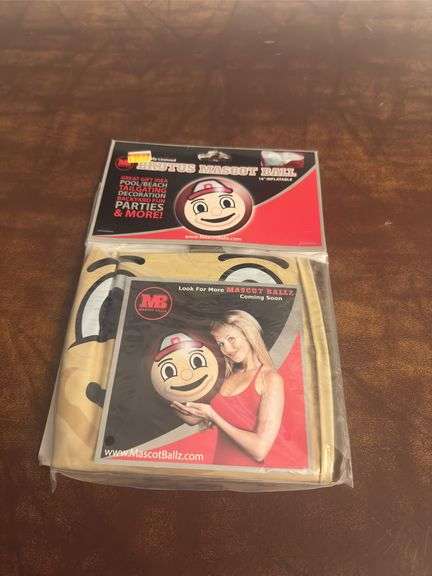Brutus Mascot Ball 16” Inflatable NEW SEALED