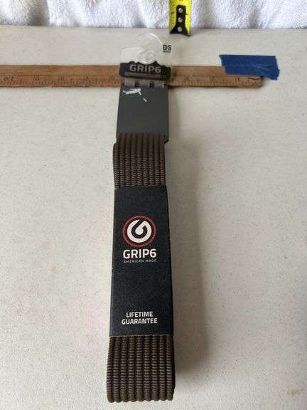Grip6 American Made Belt O/S Waist Belt 55"X1.5" & Buckle 2.75"