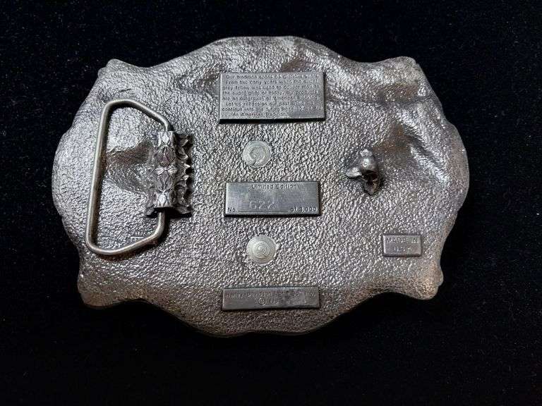 Harley-Davidson "An American Tradition" Limited Edition Belt Buckle – No. 627/3000 – Made in USA