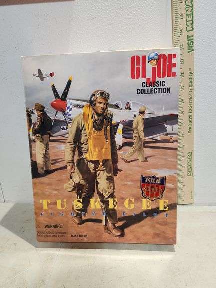 Empty 1996 G.I. Joe Classic Collection Tuskegee Fighter Pilot Box