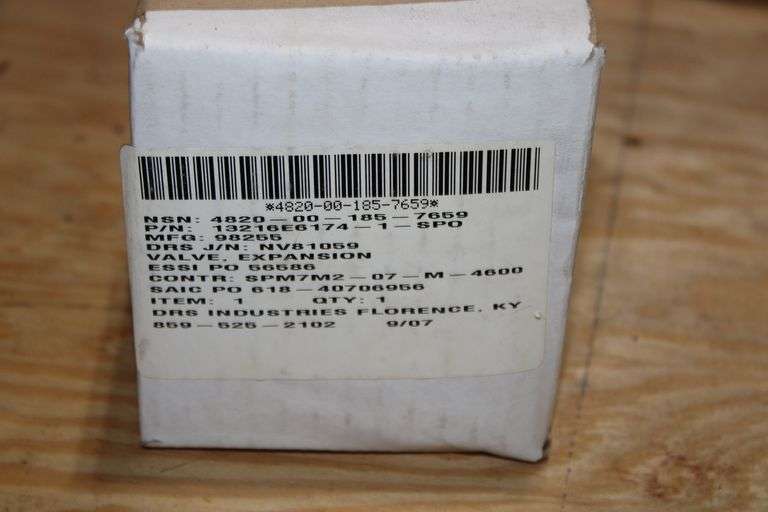 DRS Industries Expansion Valve