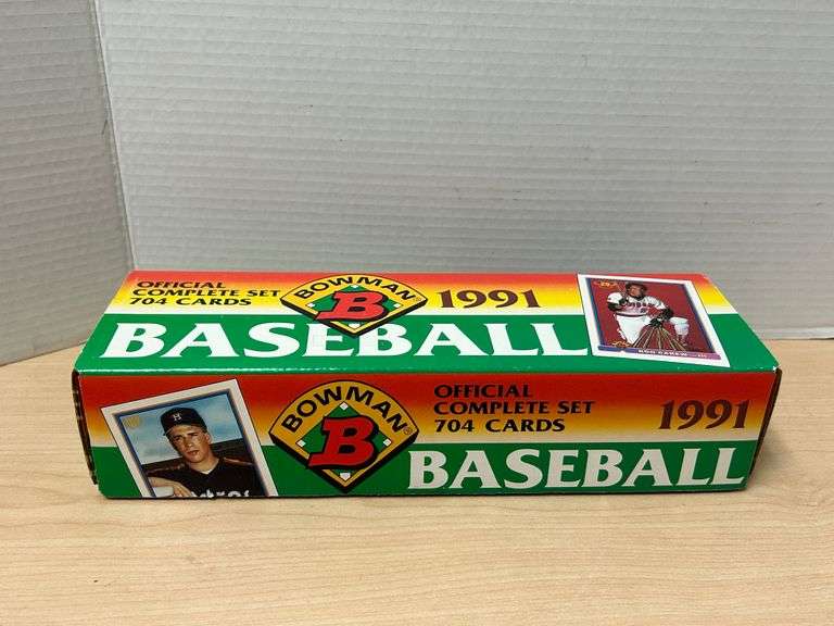 1991 Bowman Baseball Complete Set – 704 Cards