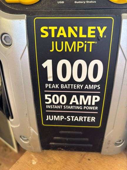 Stanley Jump Starter, Fireproof Safe, and Winter Goatskin Gloves Bundle