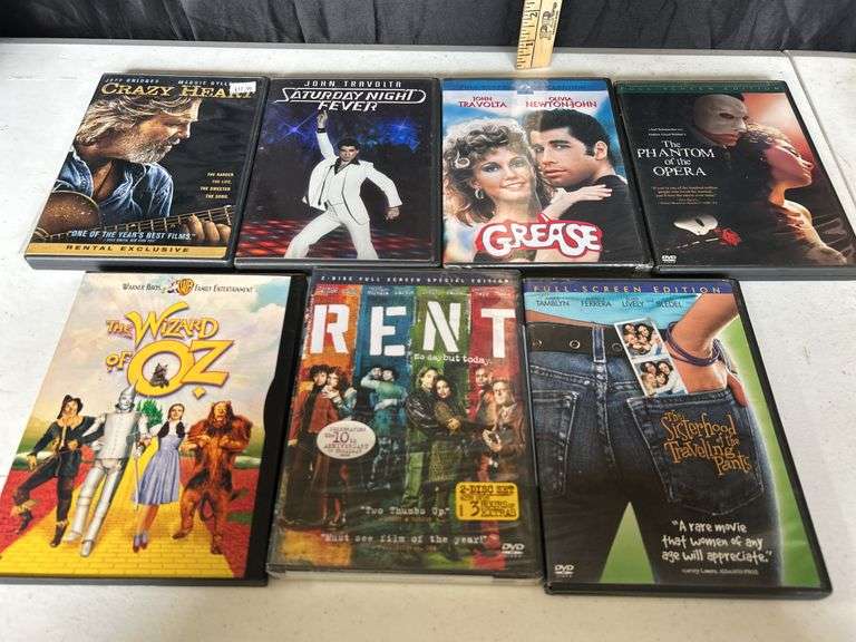 8 Assorted DVD Movies