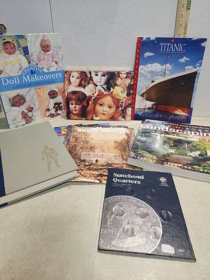 Empty Quarter Book 1999-2001, Dolls Guest Book, Creative Doll Makeovers Book, Voice Martyrs, Titanic