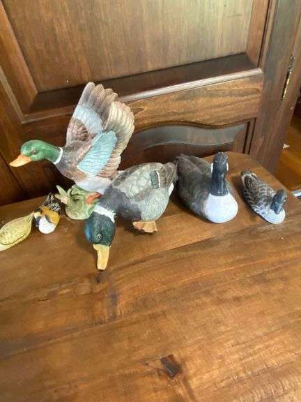 Collection of Duck and Bird Figurines