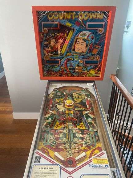Vintage 1979 Gottlieb Countdown pinball