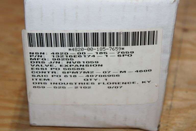 DRS Industries Expansion Valve