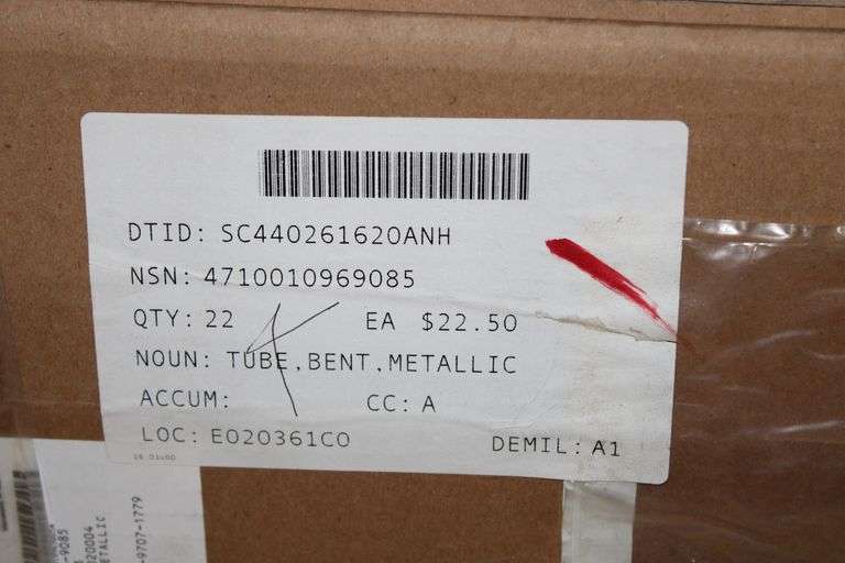 Bent Metallic Tubes